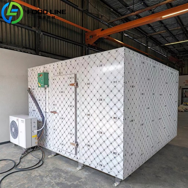 Food Storage For Room - ตู้แช่เย็นแบบกำหนดเองสำหรับเก็บอาหารเย็น ห้องเย็นสำหรับเนื้อสัตว์และขนมขบเคี้ยว ชุดเครื่องทำความเย็นสำหรับการแปรรูปและจัดเก็บอาหาร