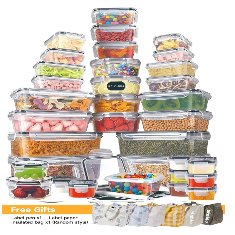 Food Storage Containers With Lids - ชุดเก็บอาหารปลอดสาร BPA 48 ชิ้น – ภาชนะสุญญากาศ