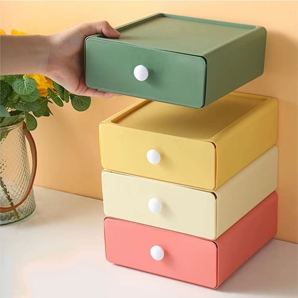 กล่องจัดระเบียบโต๊ะแบบวางซ้อนก - Stackable Pantry Bin บทวิจารณ์และราคา