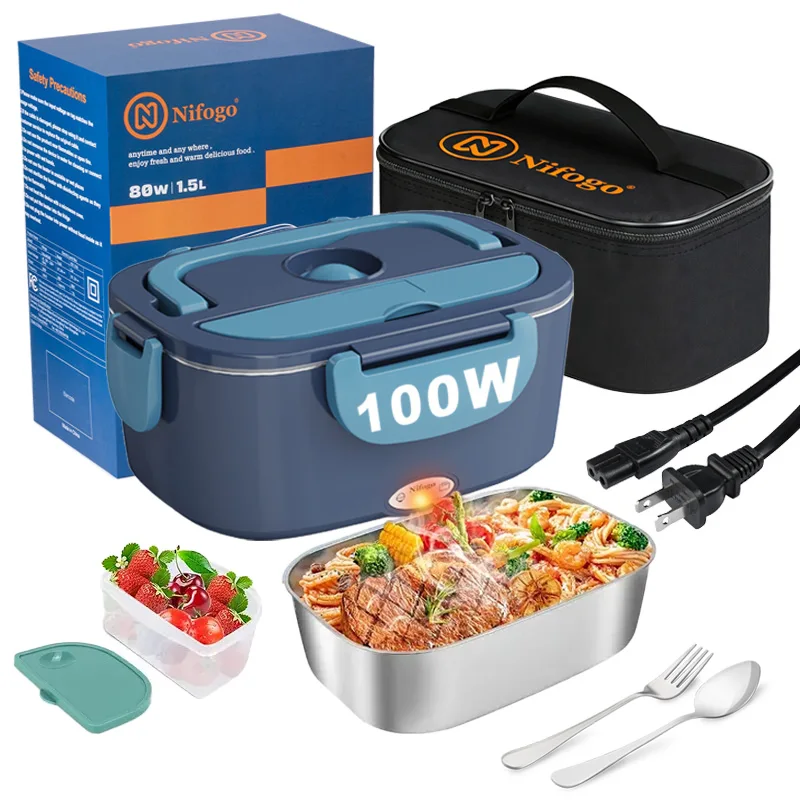 กล่องอาหารกลางวันไฟฟ้า 100W คว - Food Storage Warmer บทวิจารณ์และราคา