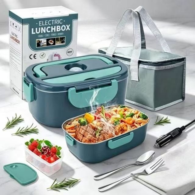 กล่องอาหารกลางวันไฟฟ้า 100W คว - Food Storage Warmer บทวิจารณ์และราคา