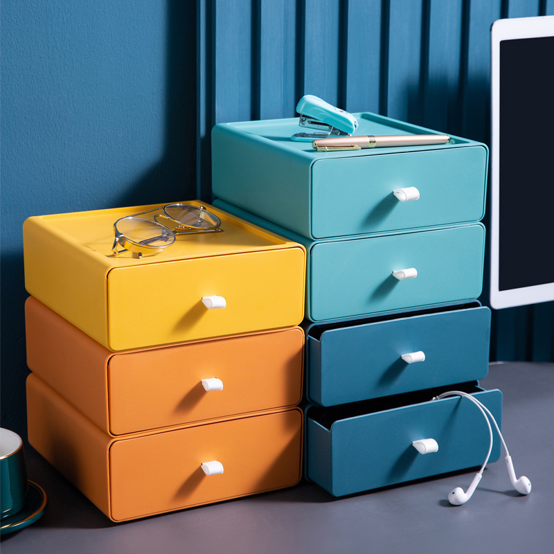 กล่องเก็บพลาสติกลิ้นชักสไตล์เด - Stackable Pantry Bin บทวิจารณ์และราคา