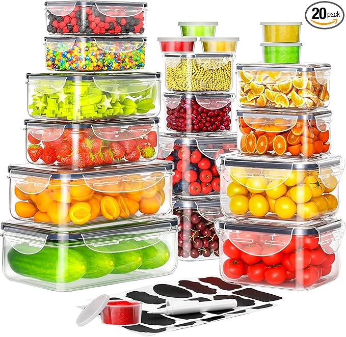 ชุดกล่องเก็บอาหารสุญญากาศ 40 ช - Stackable Pantry Bin บทวิจารณ์และราคา
