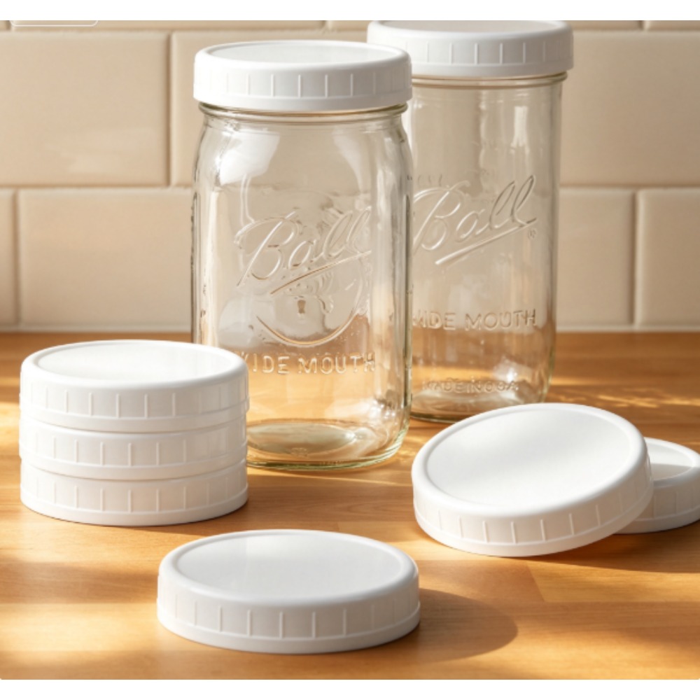 (แพ็ค 3 ชิ้น) ฝาปิดขวดเมสันพลา - Food Storage Brands บทวิจารณ์และราคา