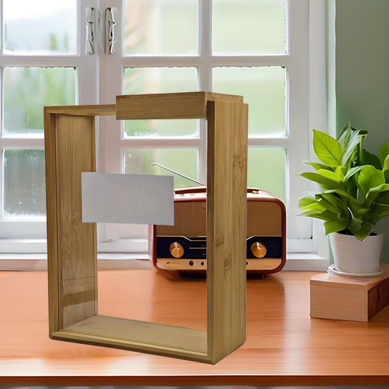 กล่องเก็บของไม้ไผ่ 3 ชิ้น พร้อ - Stackable Pantry Bin บทวิจารณ์และราคา