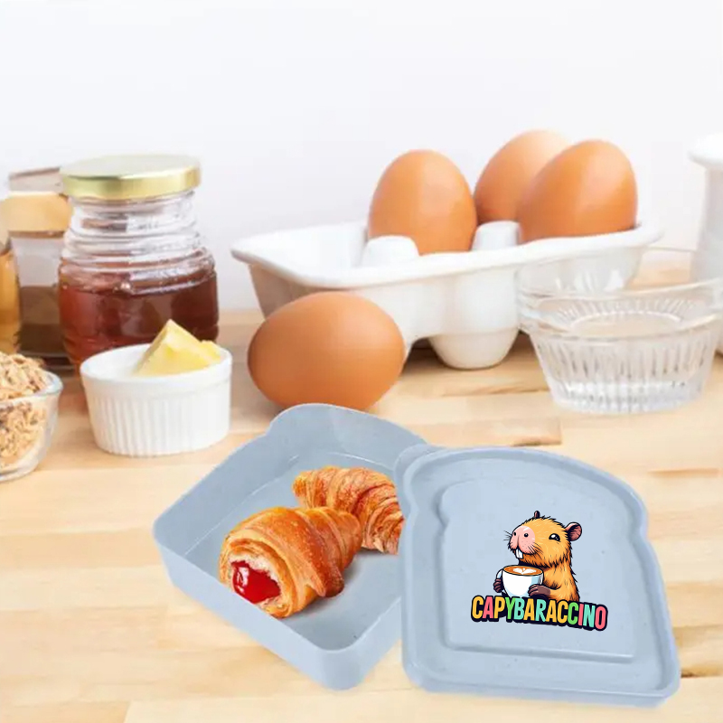กล่องเก็บอาหารลายคาปิบารา สำหร - Food Storage Containers With Lids บทวิจารณ์และราคา