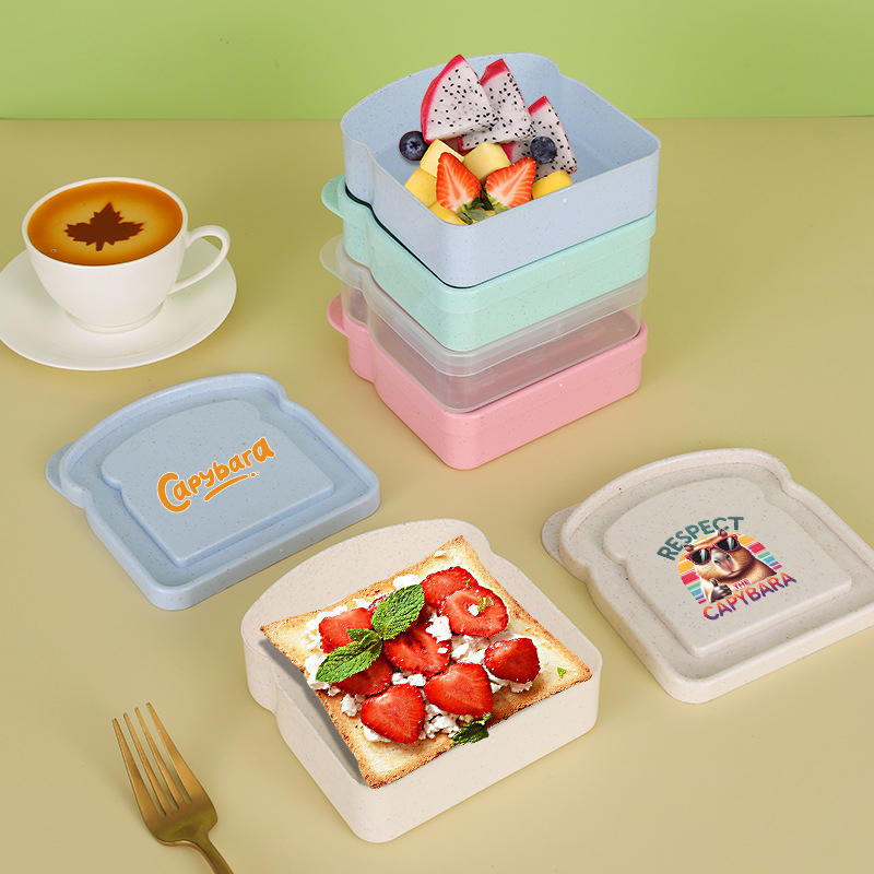 กล่องเก็บอาหารลายคาปิบารา สำหร - Food Storage Containers With Lids บทวิจารณ์และราคา