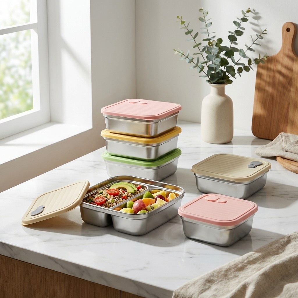 ภาชนะเก็บผักผลไม้แบบวางซ้อนกัน - Food Storage Safety บทวิจารณ์และราคา