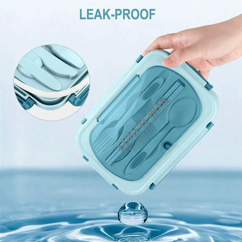 กล่องเบนโตะสำหรับผู้ใหญ่ 3 ช่อ - Food Storage Safety บทวิจารณ์และราคา