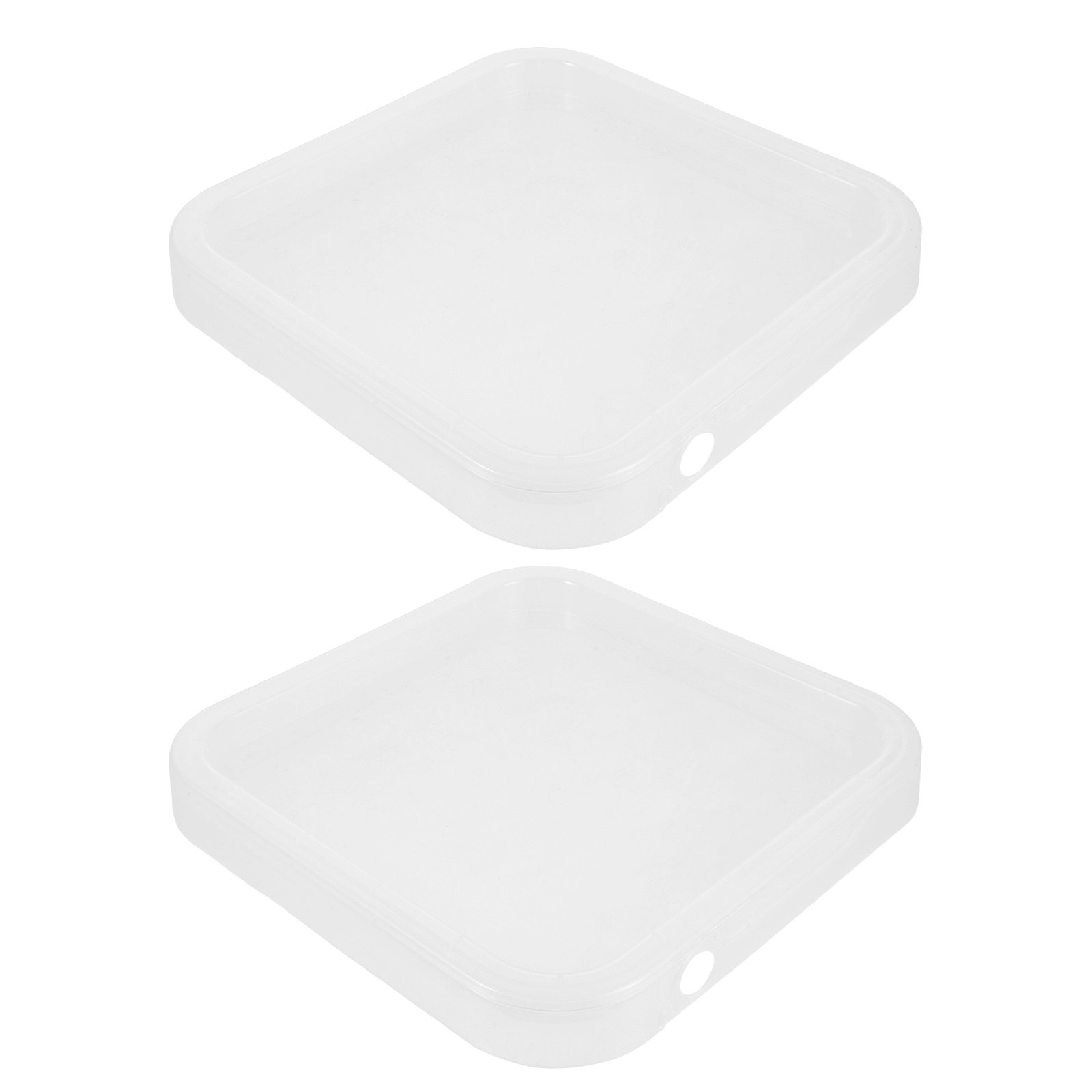 ฝาปิดถังพลาสติกทรงสี่เหลี่ยม 2 - Food Storage Containers With Lids บทวิจารณ์และราคา