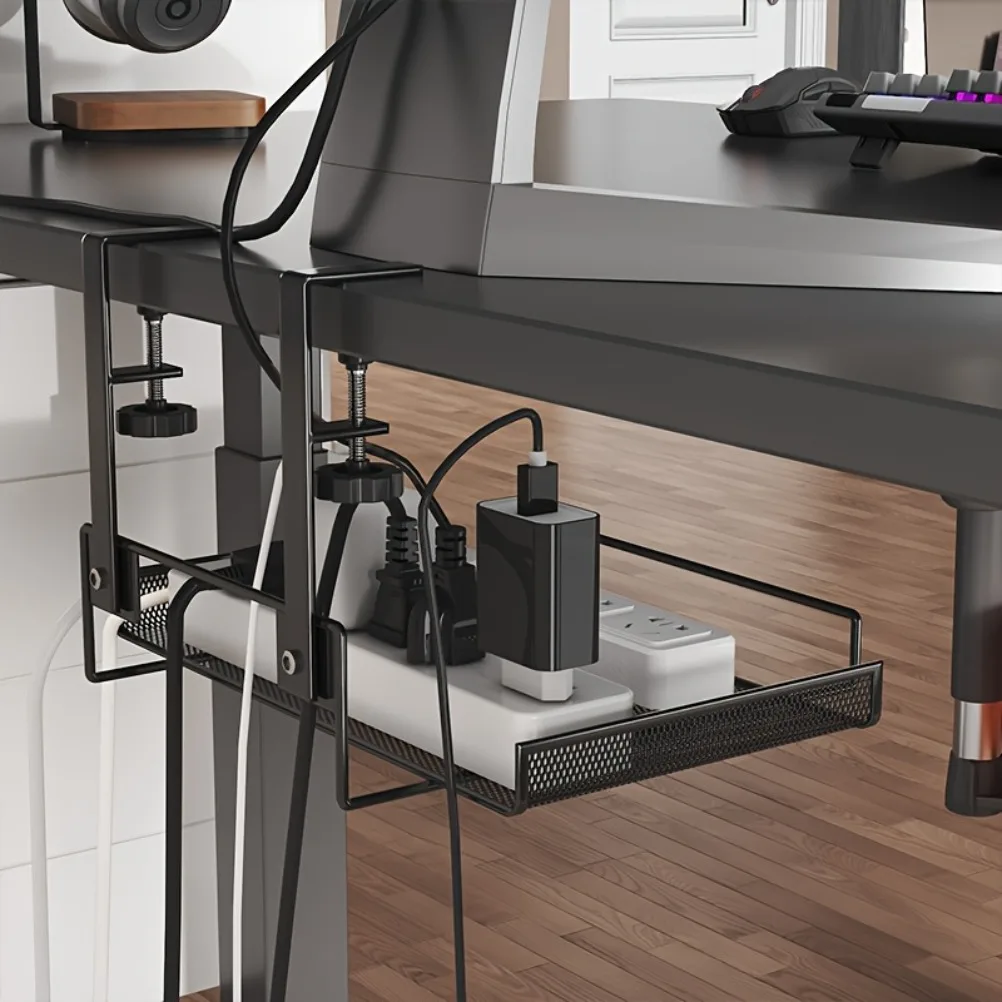 ชั้นวางจัดเก็บสายไฟใต้โต๊ะคอมพ - Food Storage For Room บทวิจารณ์และราคา