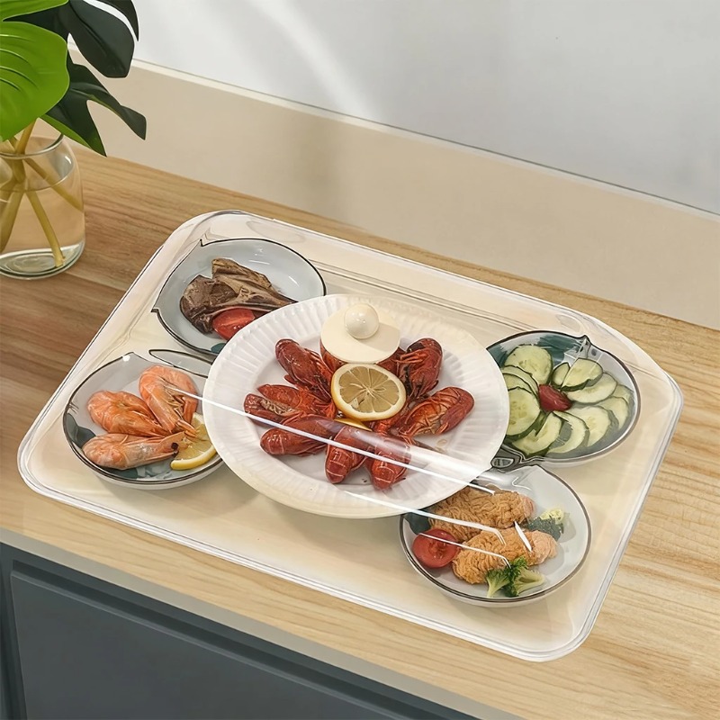 WORTHBUY ฝาครอบอาหารพลาสติกแบบ - Food Storage For Room บทวิจารณ์และราคา