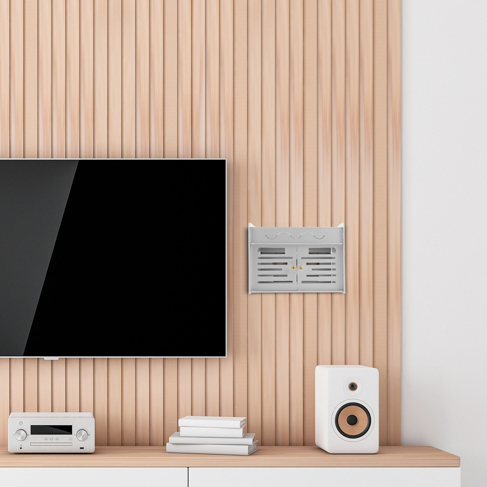 กล่องเก็บเราเตอร์ WiFi 3 ชั้น  - Food Storage Management บทวิจารณ์และราคา