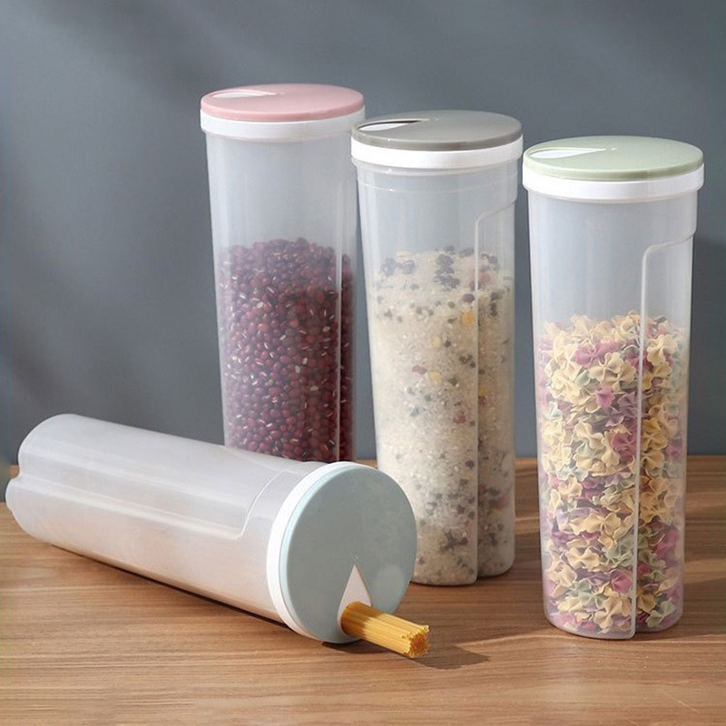 กล่องเก็บเส้นก๋วยเตี๋ยวพลาสติก - Food Storage In Pantry บทวิจารณ์และราคา