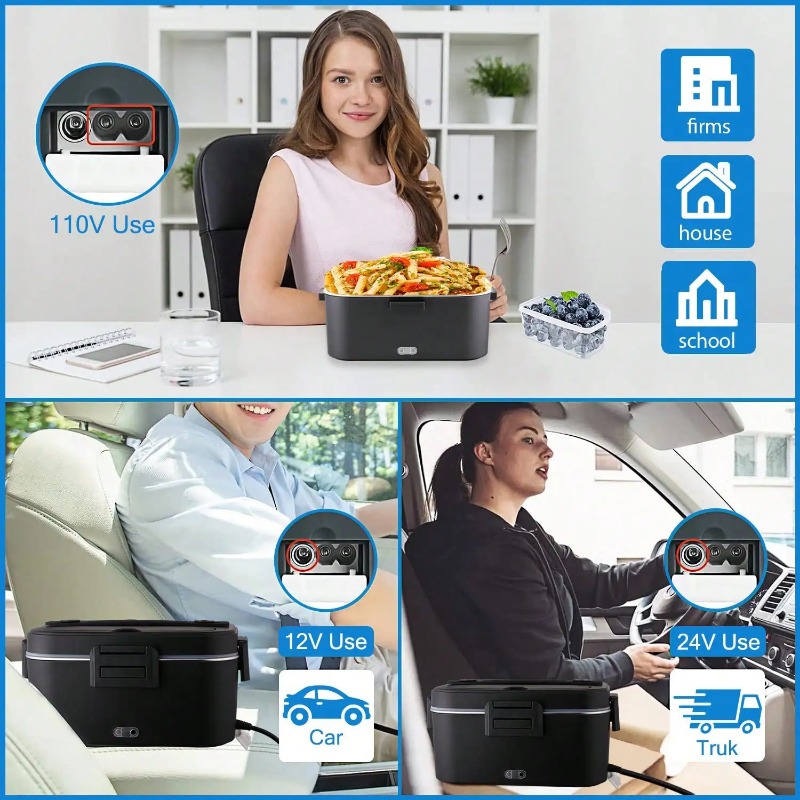 กล่องอาหารอุ่นไฟฟ้า 100W, ความ - Food Storage Warmer บทวิจารณ์และราคา