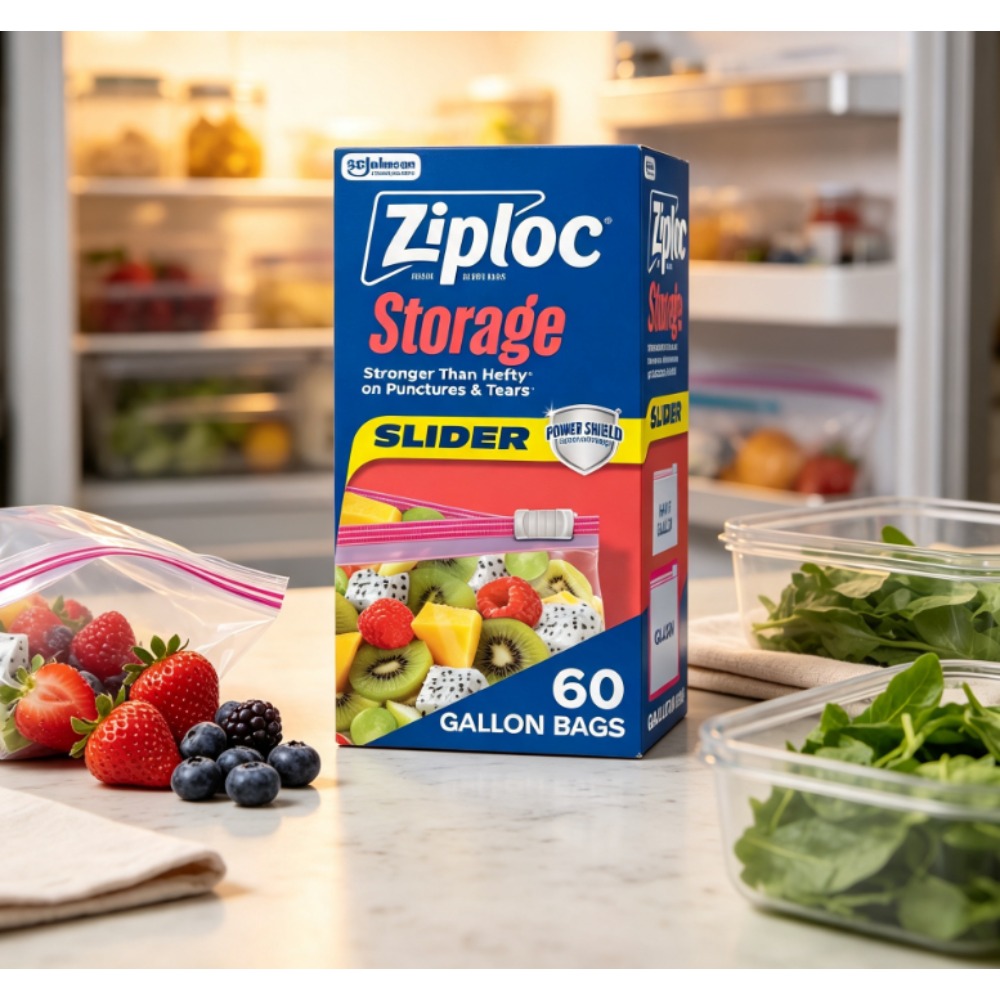 ซิปล็อค ®   ถุงเก็บอาหารแบบสไล - Food Storage Brands บทวิจารณ์และราคา