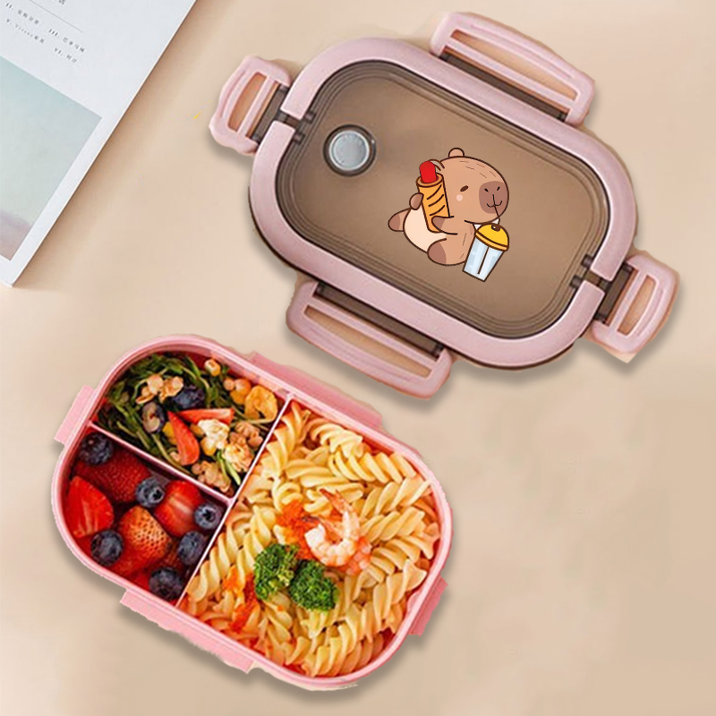 กล่องข้าวกลางวันลายคาปิบาร่า ล - Food Storage For Room บทวิจารณ์และราคา