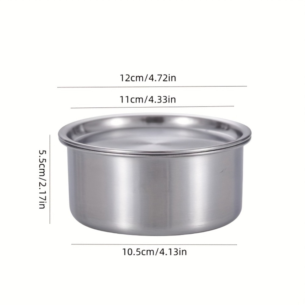 ถ้วยสแตนเลส 304 พร้อมฝาปิด สำห - Food Storage Containers With Lids บทวิจารณ์และราคา