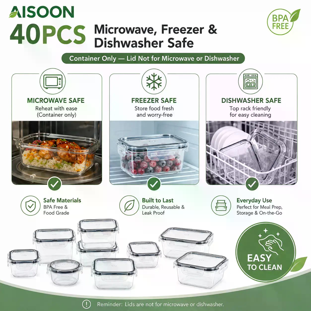 ชุดภาชนะเก็บอาหารซิลิโคนขนาดให - Food Storage Safety บทวิจารณ์และราคา