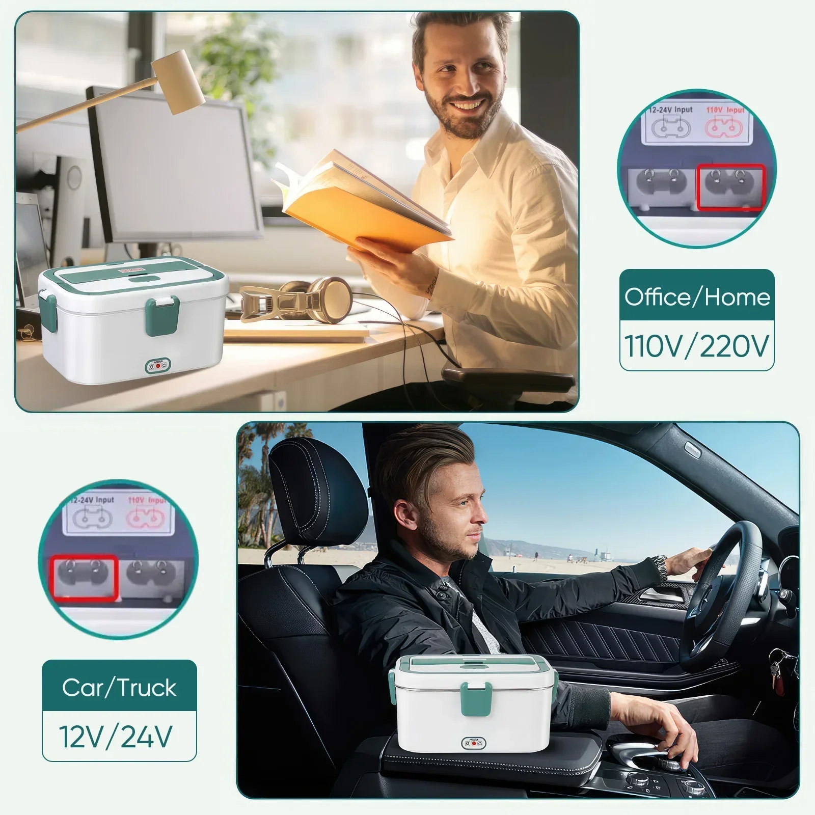 กล่องอาหารกลางวันไฟฟ้าอุ่นอาหา - Food Storage Warmer บทวิจารณ์และราคา