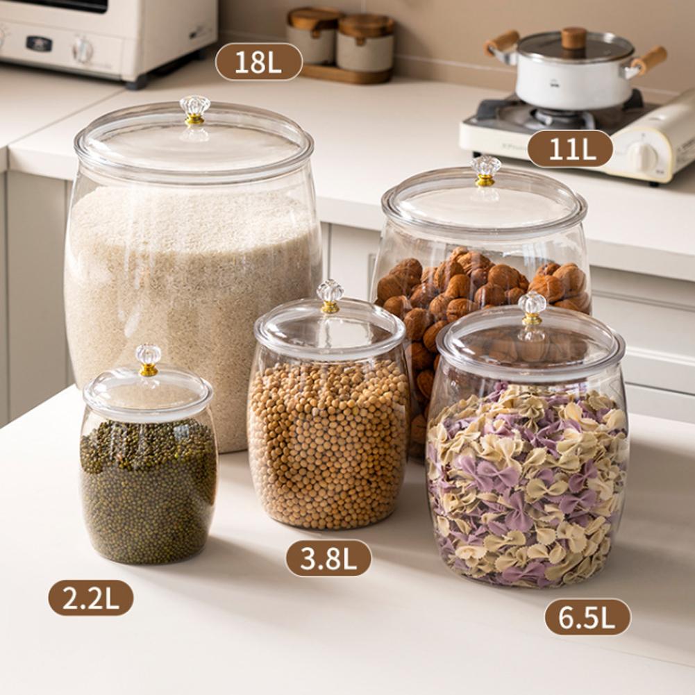 โหลพลาสติกใสขนาดใหญ่พร้อมฝาปิด - Food Storage Containers With Lids บทวิจารณ์และราคา
