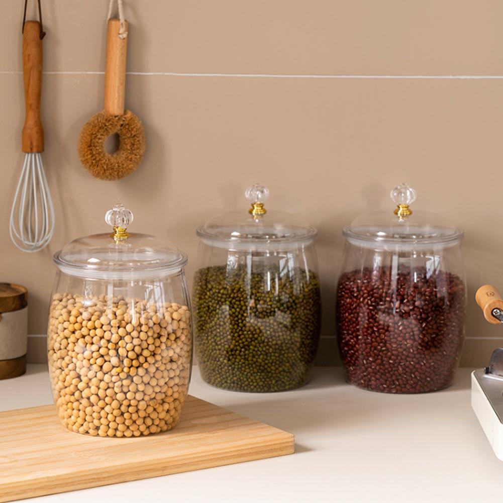โหลพลาสติกใสขนาดใหญ่พร้อมฝาปิด - Food Storage Containers With Lids บทวิจารณ์และราคา
