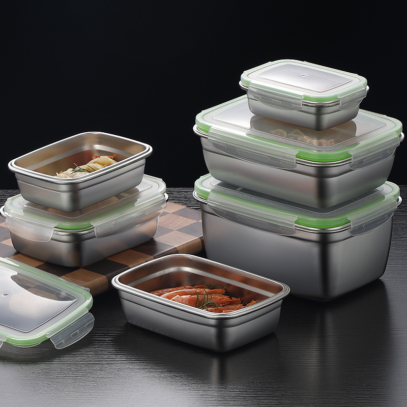 ชุดกล่องอาหารกลางวันสแตนเลส 30 - Food Storage Containers With Lids บทวิจารณ์และราคา