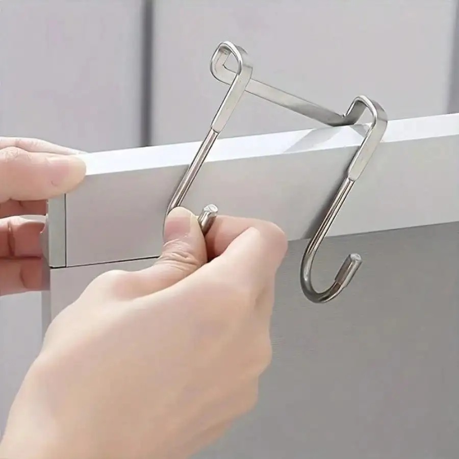 1/5 ชิ้น ตะขอสแตนเลสทรงตัว S ค - Food Storage For Room บทวิจารณ์และราคา