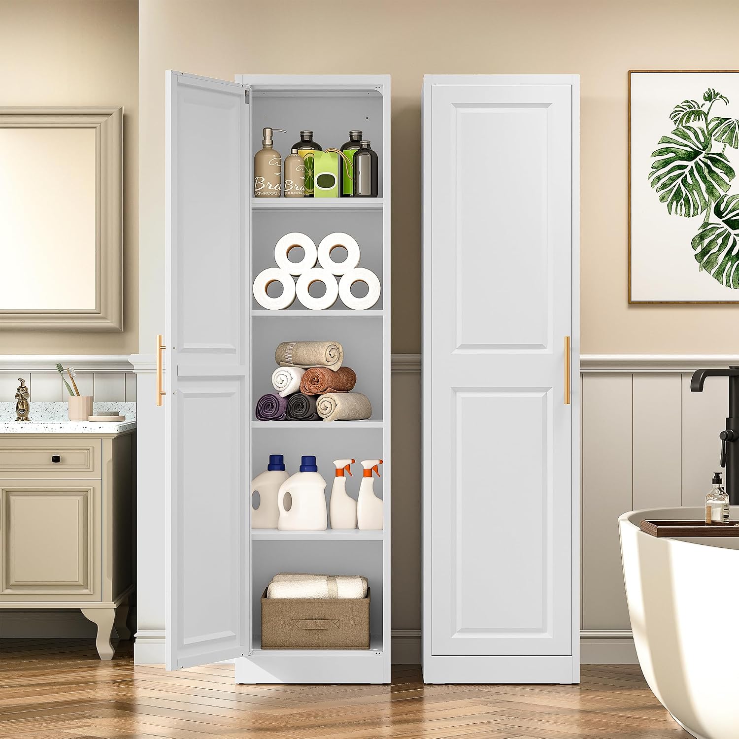 ตู้เก็บของทรงสูงแคบ ประตูเดียว - Food Storage For Room บทวิจารณ์และราคา
