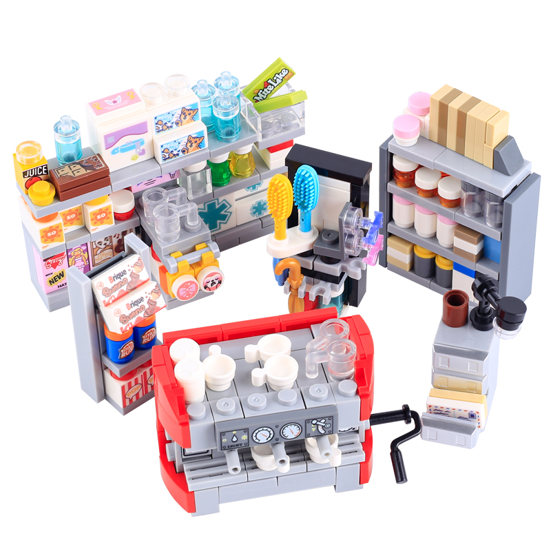 MOC City Street View ซูเปอร์มา - Food Storage Building บทวิจารณ์และราคา