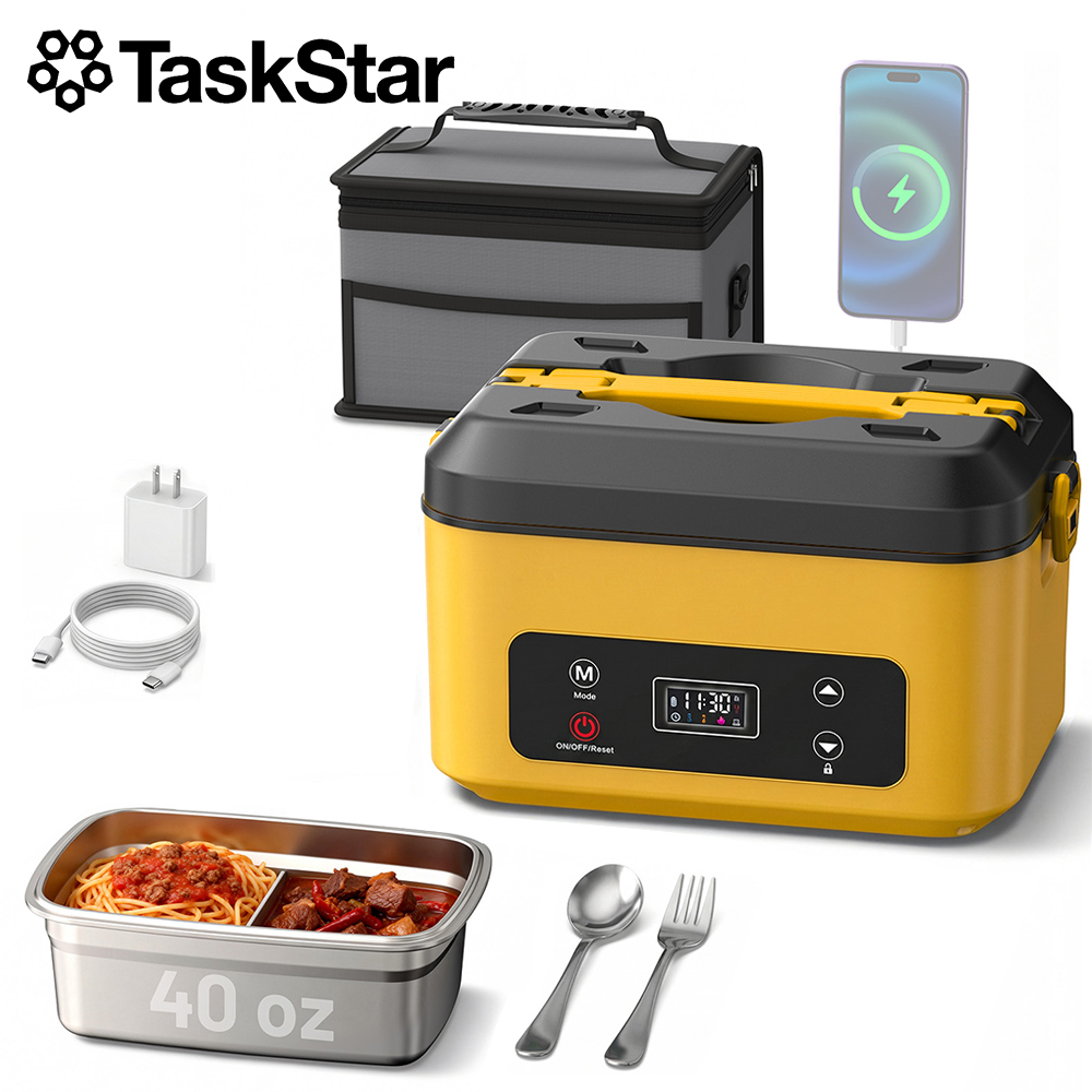 กล่องอาหารอุ่นแบบพกพา TaskStar - Food Storage Warmer บทวิจารณ์และราคา