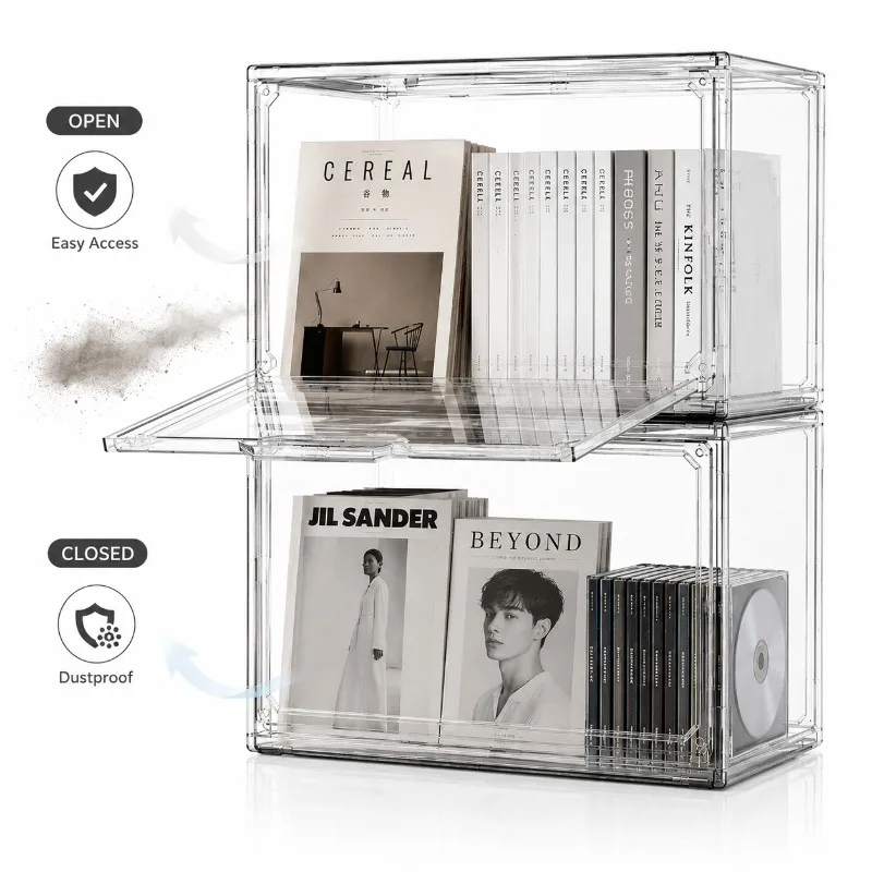 กล่องเก็บของใส ออแกไนเซอร์ ชั้ - Stackable Pantry Bin บทวิจารณ์และราคา