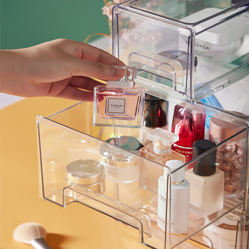 กล่องที่เก็บเครื่องสำอางแต่งหน - Stackable Pantry Bin บทวิจารณ์และราคา