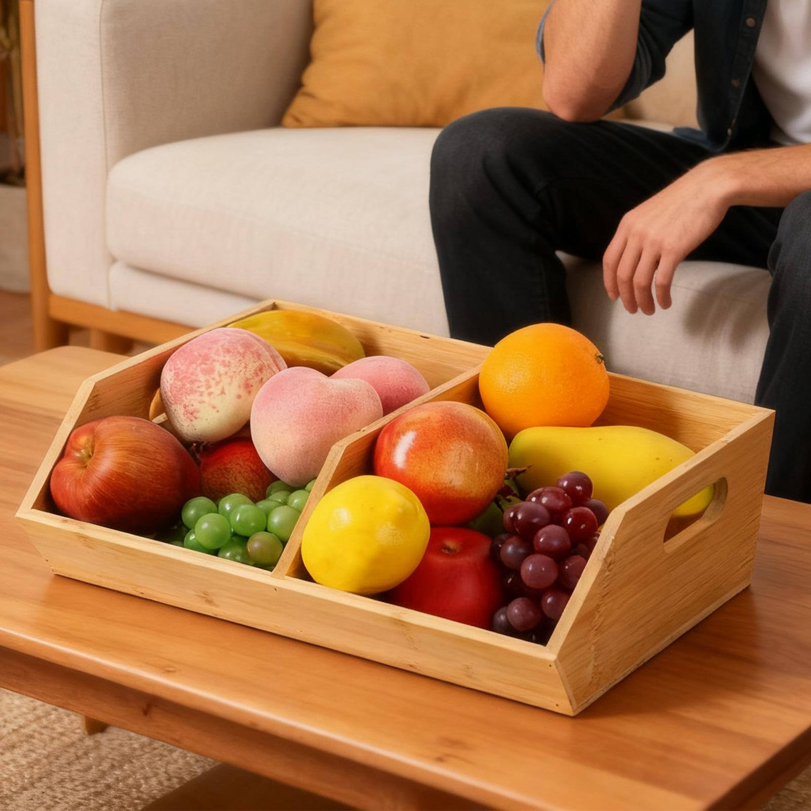 กล่องเก็บของในครัวแบบไม้ กล่อง - Stackable Pantry Bin บทวิจารณ์และราคา