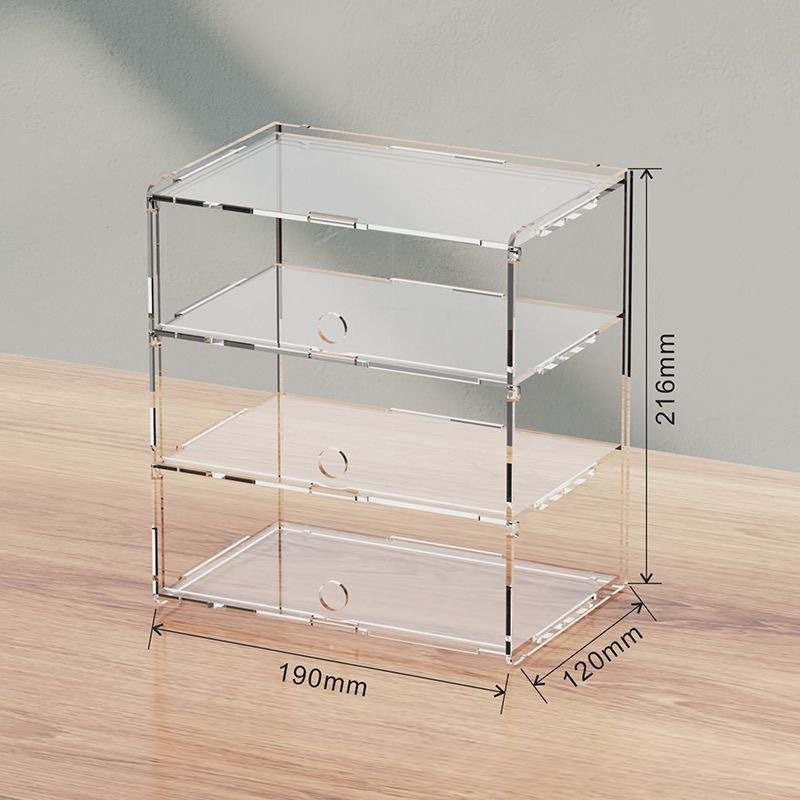 กล่องอะคริลิกใสหลายชั้นสำหรับจ - Stackable Pantry Bin บทวิจารณ์และราคา