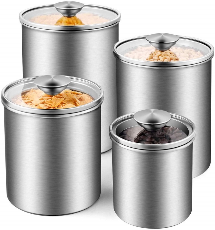 ชุดกระป๋องเก็บอาหารสแตนเลสสำหร - Food Storage Containers With Lids บทวิจารณ์และราคา