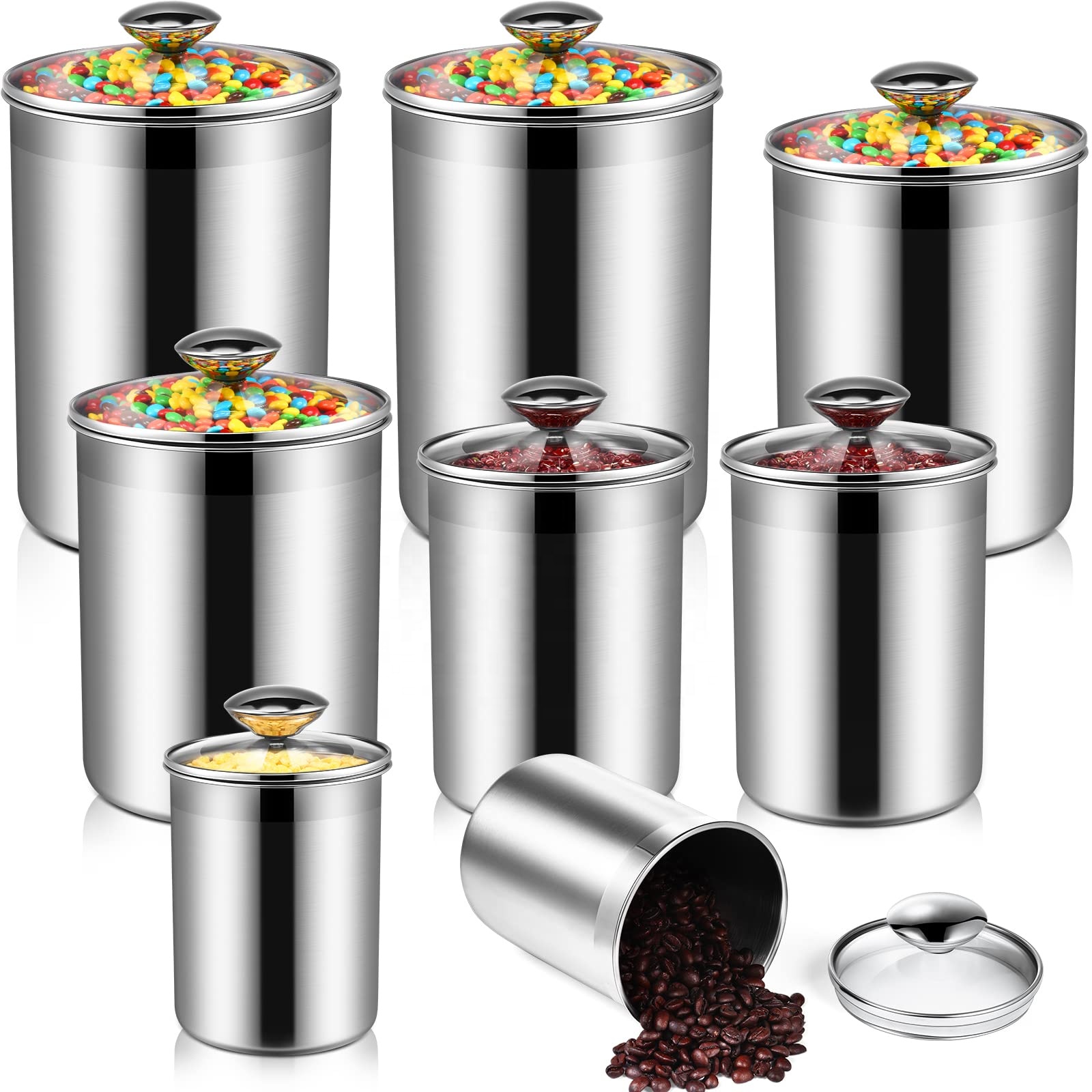 ชุดกระป๋องเก็บอาหารสแตนเลสสำหร - Food Storage Containers With Lids บทวิจารณ์และราคา