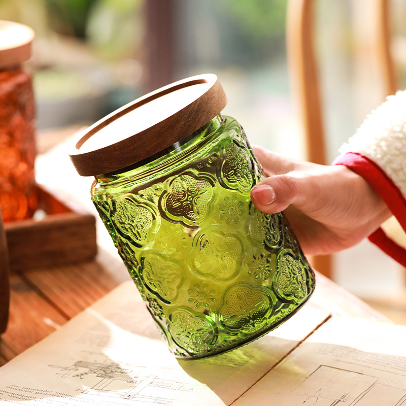เหยือกที่เก็บเครื่องครัวแก้วแน - Food Storage In Pantry บทวิจารณ์และราคา