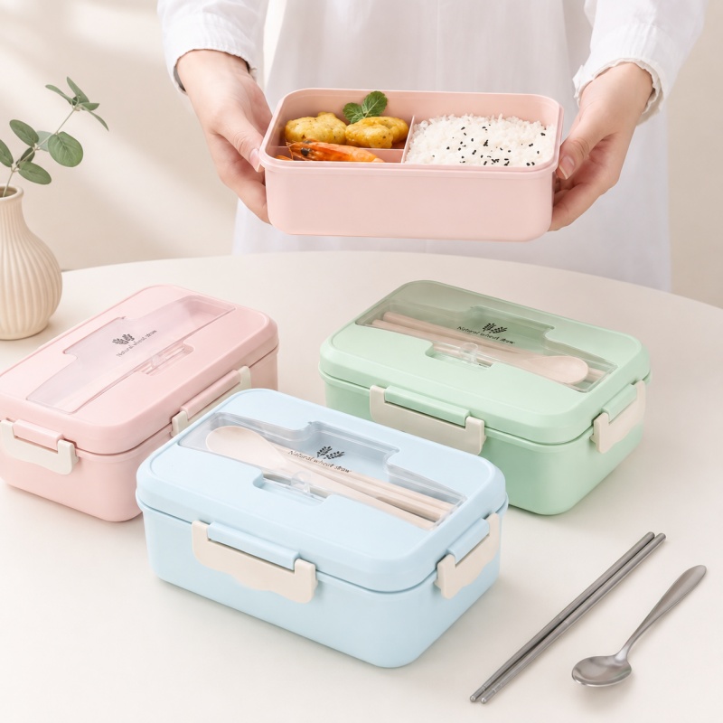 กล่องอาหารกลางวันทำจากฟางข้าวส - Food Storage Oven Safe บทวิจารณ์และราคา