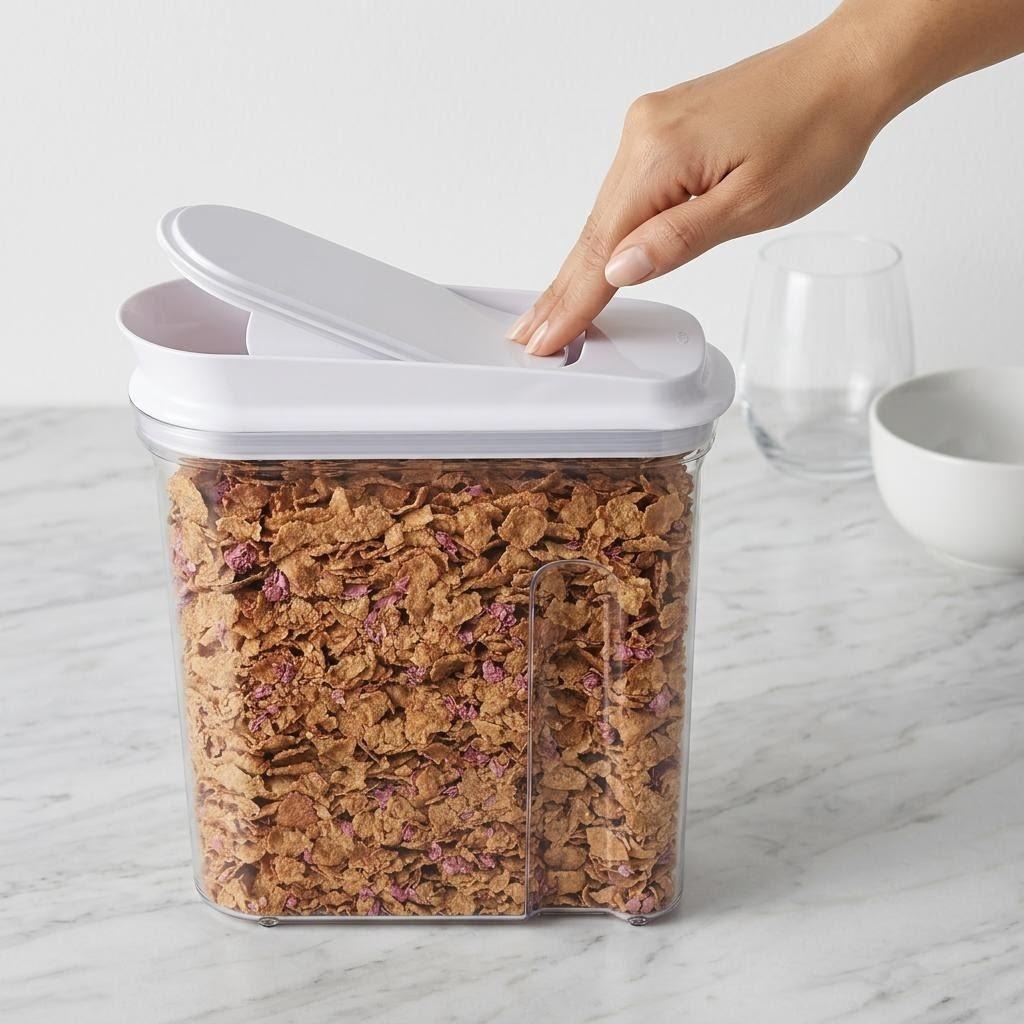 ภาชนะเก็บอาหารสุญญากาศสำหรับห้ - Food Storage In Pantry บทวิจารณ์และราคา