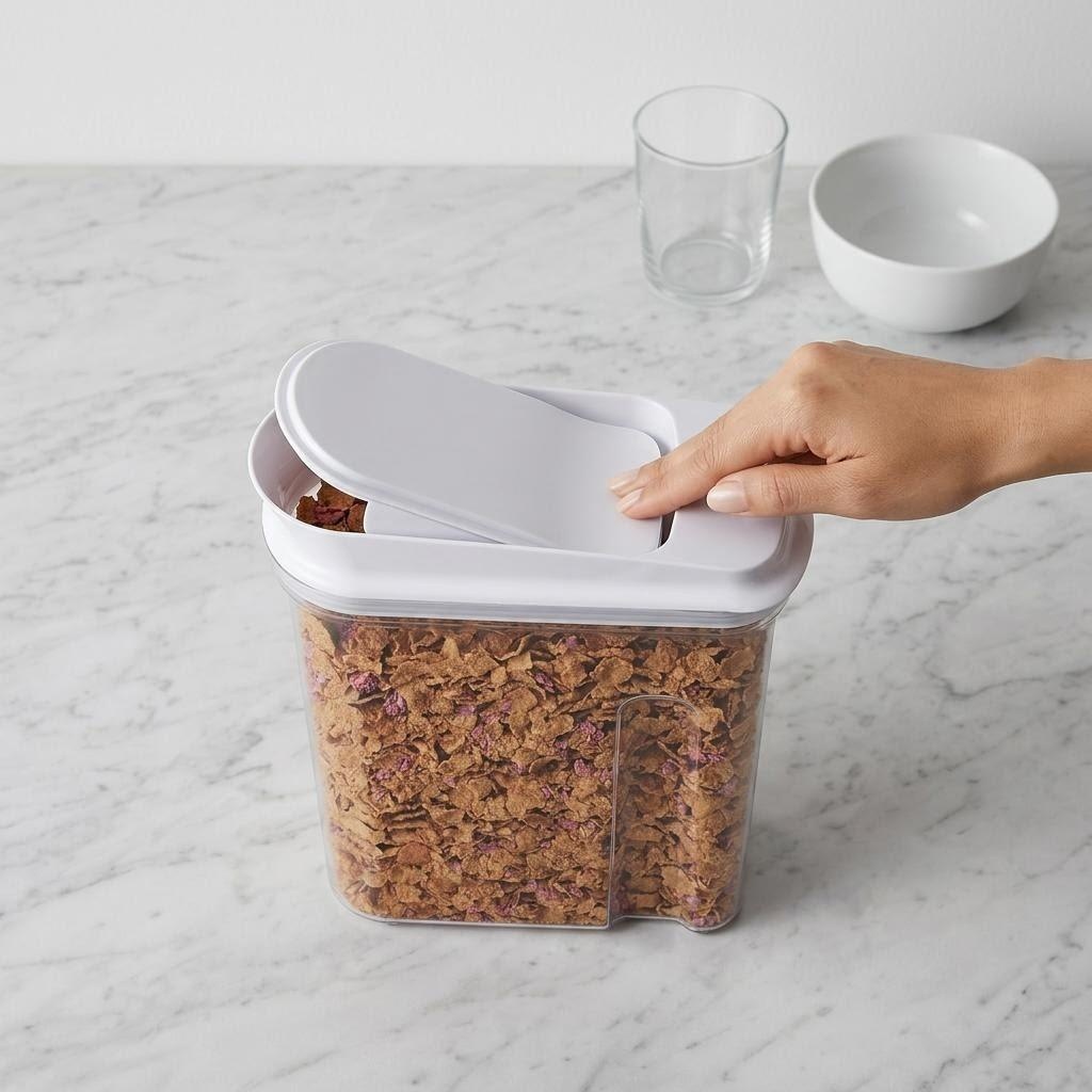 ภาชนะเก็บอาหารสุญญากาศสำหรับห้ - Food Storage In Pantry บทวิจารณ์และราคา