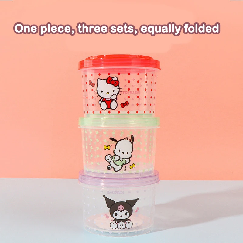 ชุดกล่องอาหารกลางวันคิตตี้ 3 ช - Food Storage Oven Safe บทวิจารณ์และราคา
